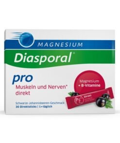 MAGNESIUM DIASPORAL Pro muskuļiem un nerviem direkt granulas N30