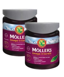 MOLLERS Omega-3 Cardio kapslid N76 1+1 komplekt