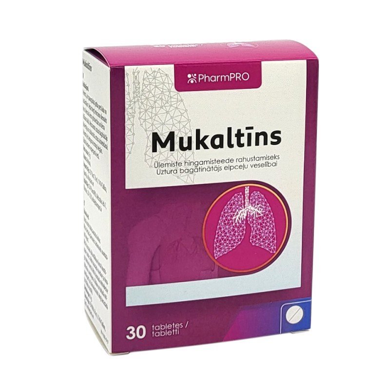 MUKALTIN 50 mg tabletės N30