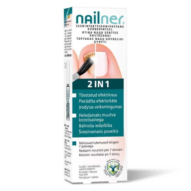 NAILNER 2 in 1 otiņa pret nagu sēnīti 5 ml