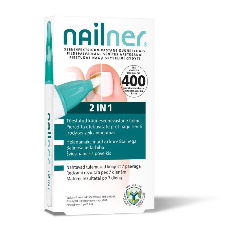 NAILNER 2 in 1 zīmulis pret nagu sēnīti 4 ml
