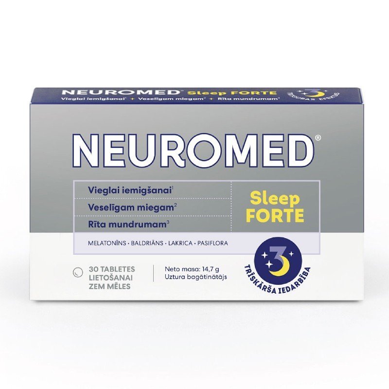 NEUROMED Sleep Forte tabletes N30