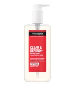 NEUTROGENA Clear & Defend+ sejas mazgāšanas līdzeklis 200 ml