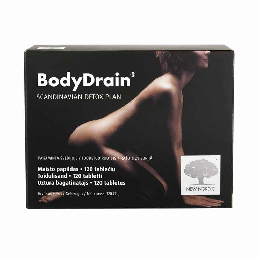 NEW NORDIC BodyDrain tabletid N120