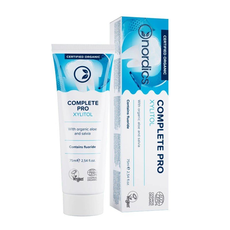NORDICS Complete Pro orgaaniline hambapasta fluoriidiga 75 ml