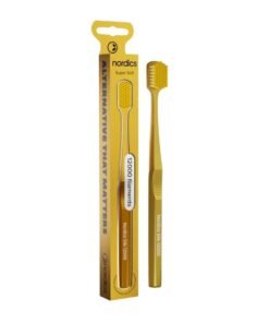 NORDICS Silk 12000 Gold zobu birste ar ļoti mīkstiem sariņiem
