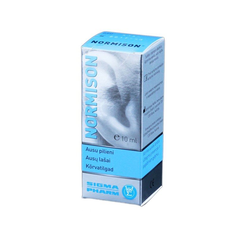 NORMISON kõrvatilgad, 10 ml