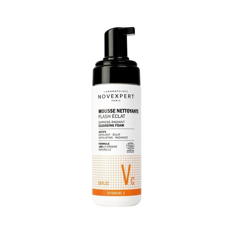 NOVEXPERT Vitamin C Express Radiant attīrošas putas sejai 150 ml