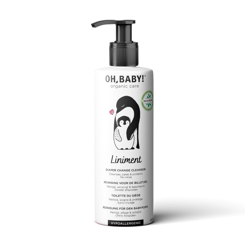 OH, BABY! Liniment ādas attīrīšanas līdzeklis 400 ml