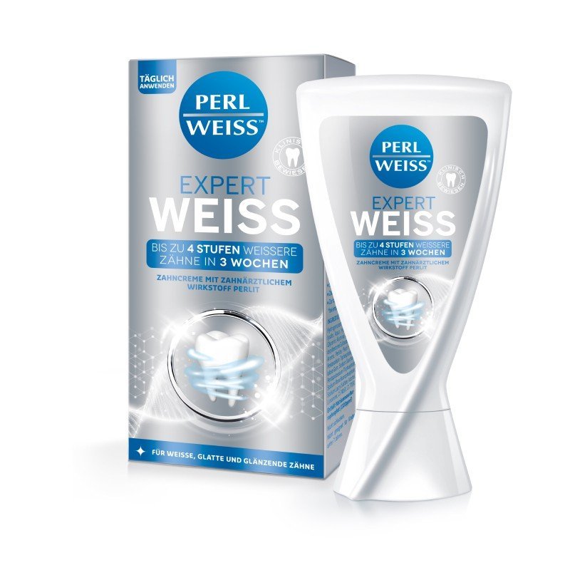 PERLWEISS Expert Weiss balinoša zobu pasta 50 ml