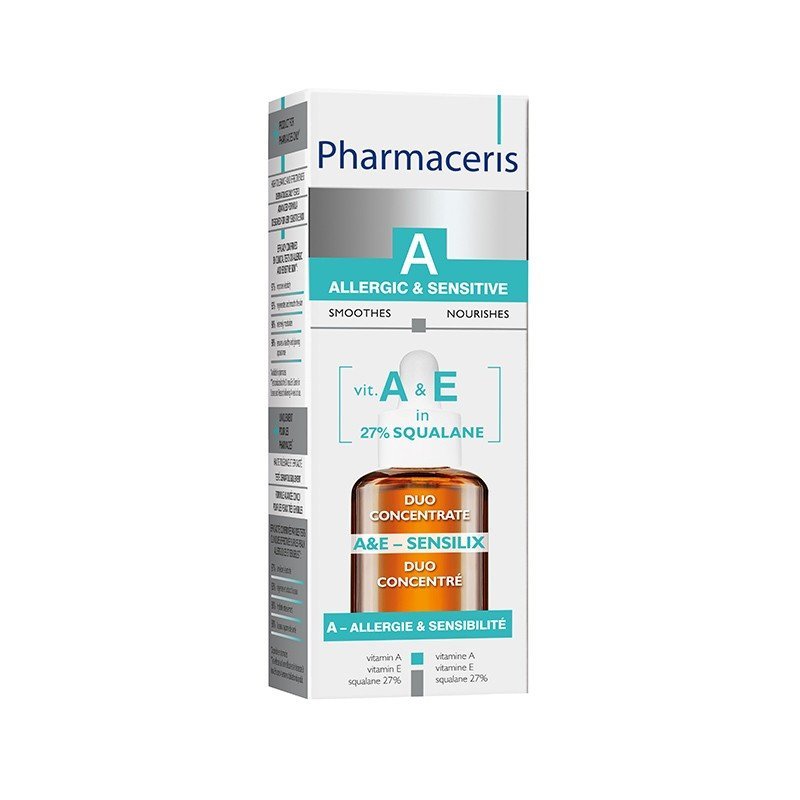 PHARMACERIS A A&E-Sensilix E-vitamiiniga 8% seerum 30 ml