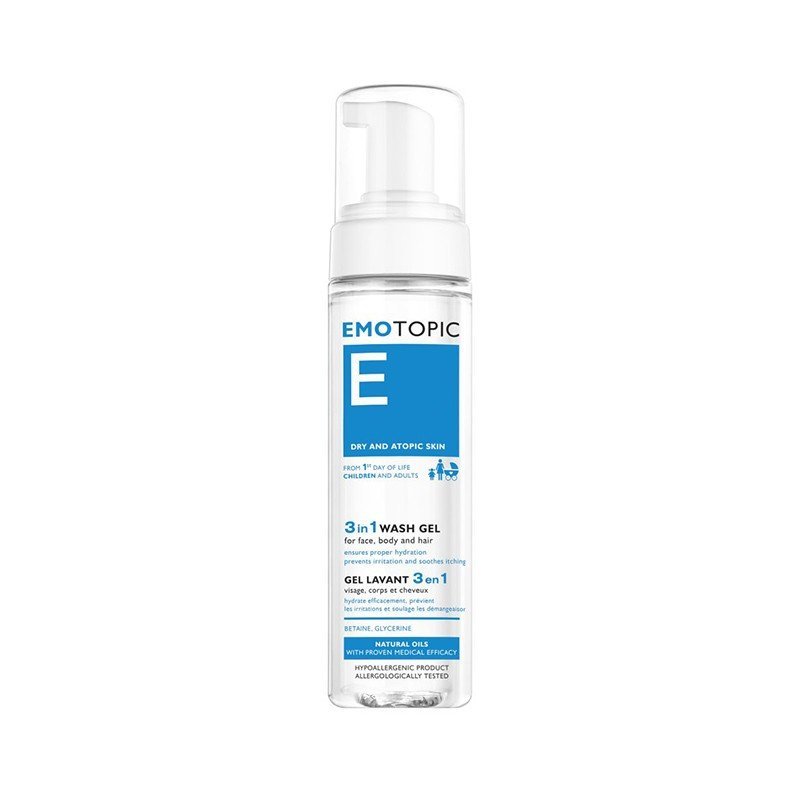 PHARMACERIS Emotopic 3 in 1 šampoon 200 ml