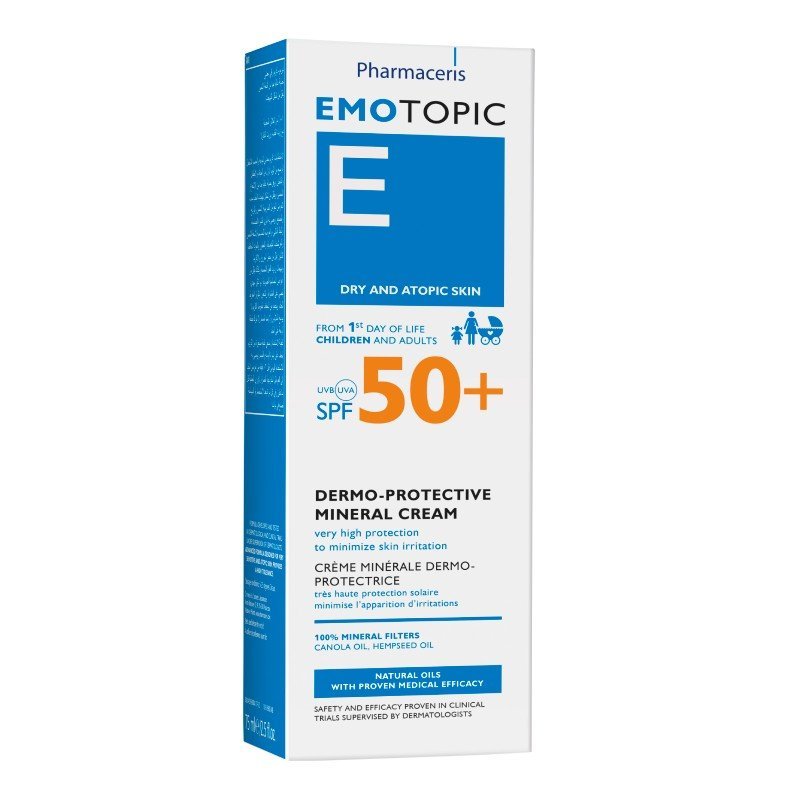 PHARMACERIS Emotopic Dermo Protect SPF50+ krēms 75 ml