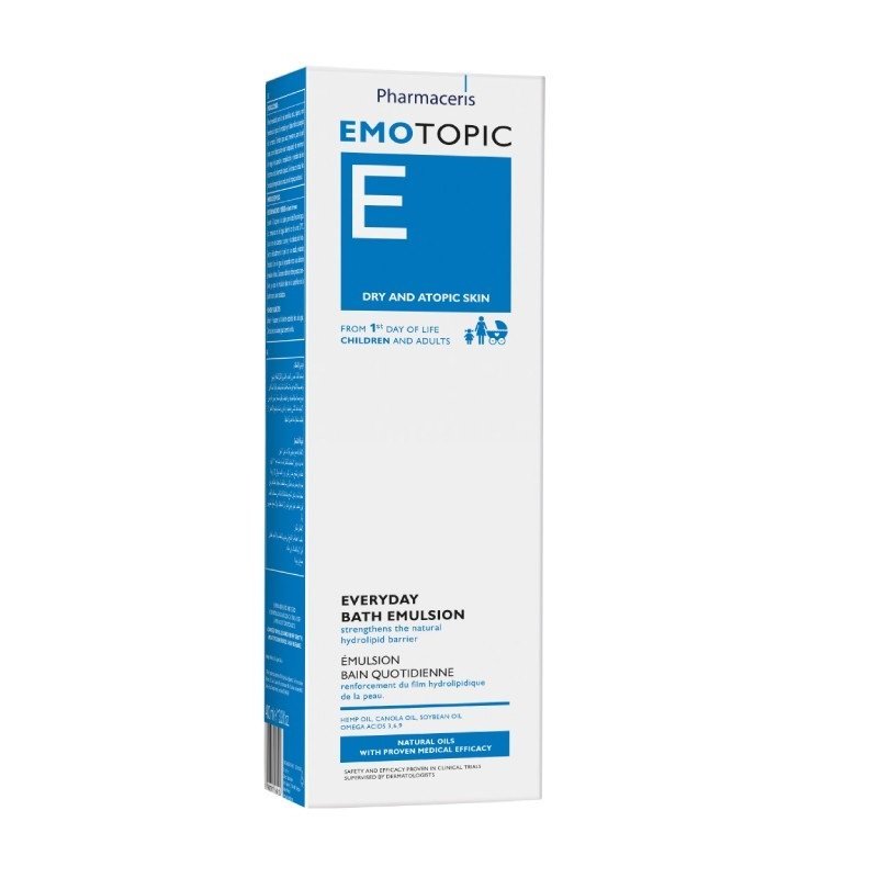 PHARMACERIS Emotopic vannas emulsija 400 ml