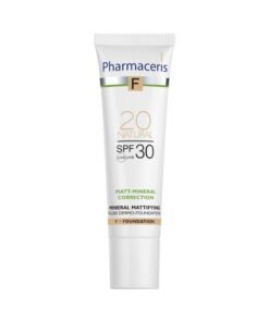 PHARMACERIS F Minerāls matējošs SPF30 tonālais krēms 20 natural 30 ml