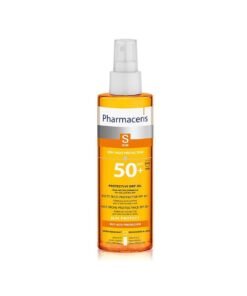 PHARMACERIS Sun SPF50+ aizsargājoša sausā eļļa ķermenim 200 ml
