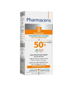 PHARMACERIS Sun SPF50+ saules aizsargkrēms bērniem 125 ml
