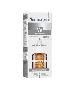PHARMACERIS W Albucin-C 5% pigmentāciju balinošs koncentrēts serums 30 ml