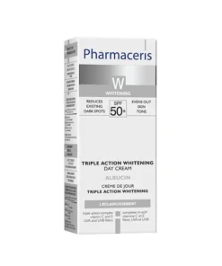 PHARMACERIS W Albucin SPF50+ dienas krēms 30 ml