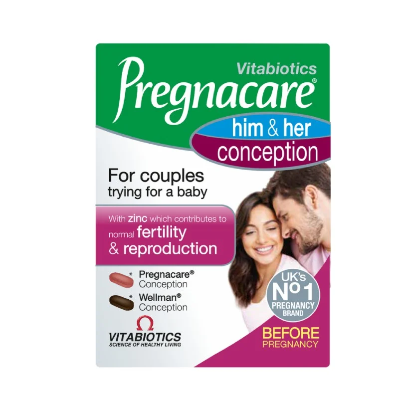 PREGNACARE Him & Her Kontseptsioonitabletid N30
