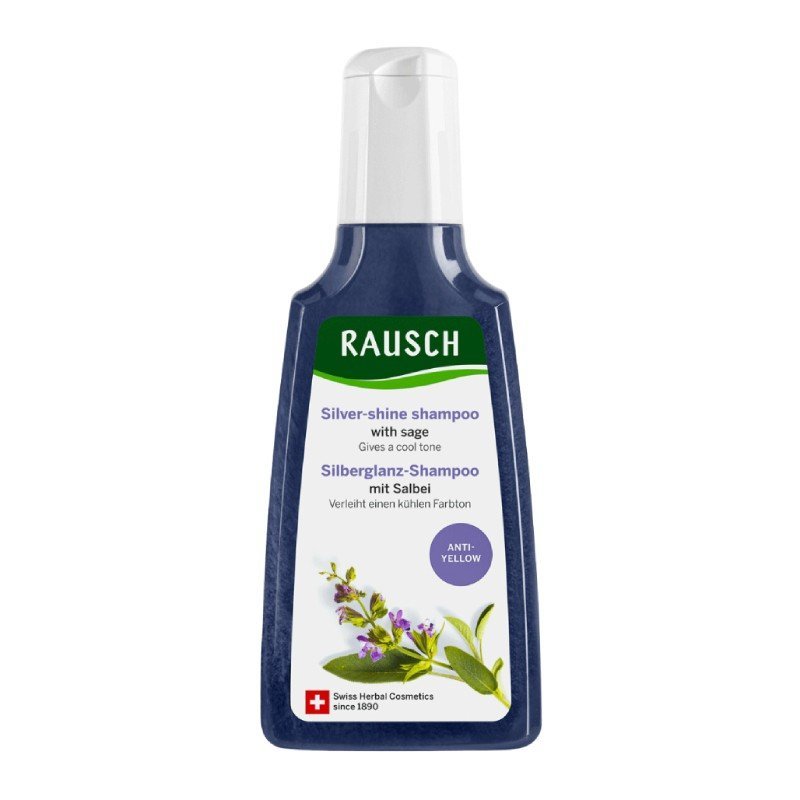 RAUSCH Sage Silver-Shine šampūnas šviesiems plaukams 200 ml