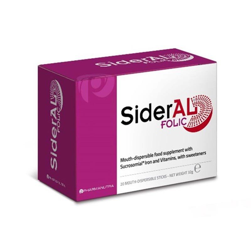 SIDERAL Folic paciņas N20