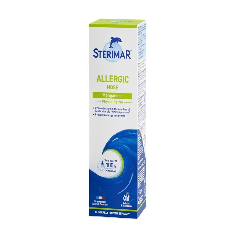 STERIMAR Allergic Nose deguna aerosols ar mangānu 50 ml