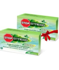 STOP-STRESS HERBAL N30 1+1 kapsulas