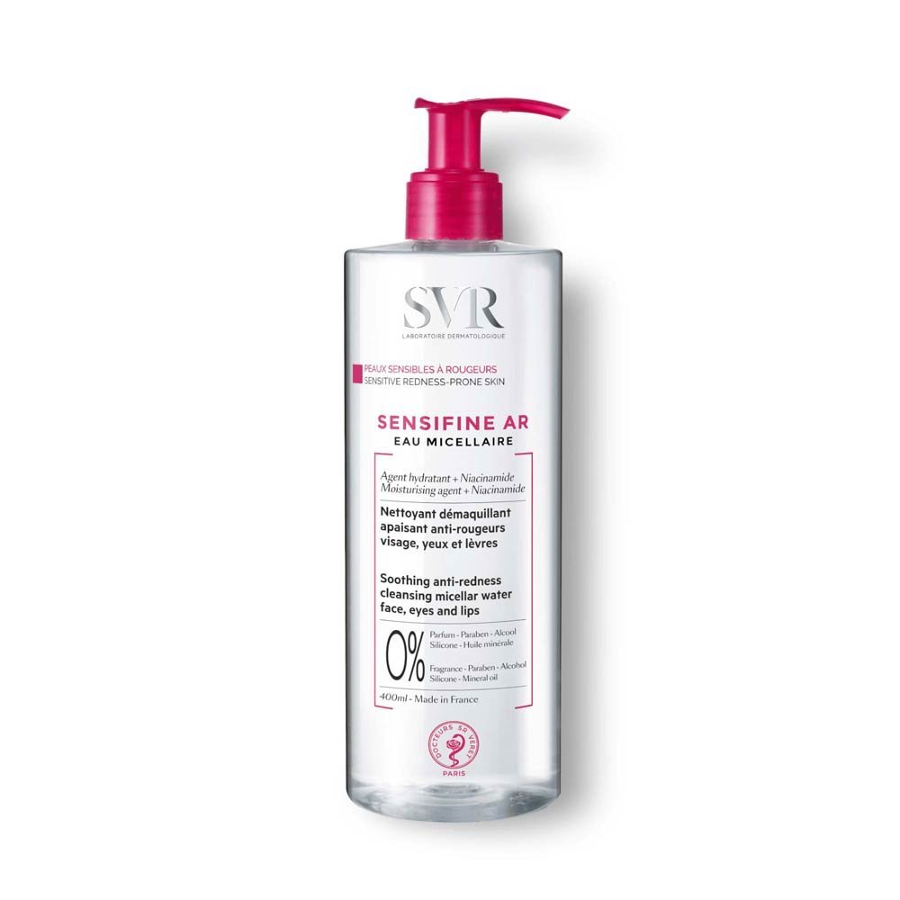SVR Sensifine AR Micelinis vanduo jautri, kuperozei linkusi oda 400 ml