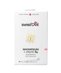 SWISS OVIT Magneesium + vitamiin B6 kapslid N30