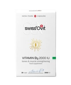 SWISS OVIT Vitamiin D3 2000SV kapslid N30