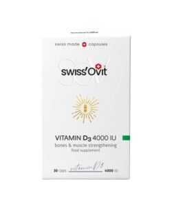 SWISS OVIT Vitamiin D3 4000SV kapslid N30