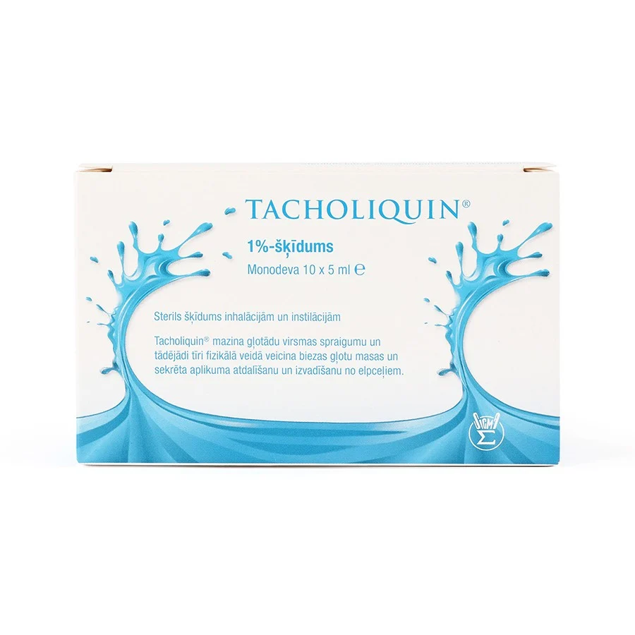 TACHOLIQUIN 1% šķīdums N10 x 5 ml