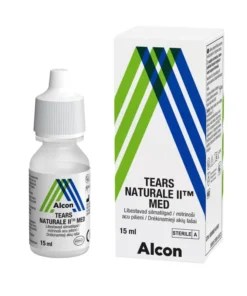 TEARS NATURALE II MED mitrinoši acu pilieni 15 ml