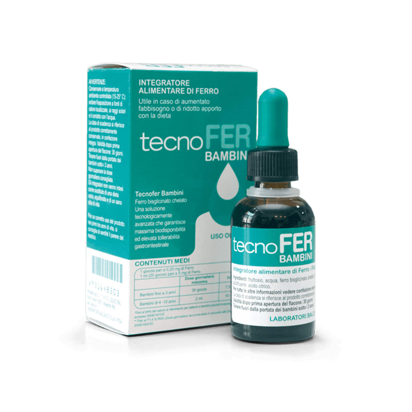TECNOFER 5 mg/30 ml lastele tilgad 30 ml