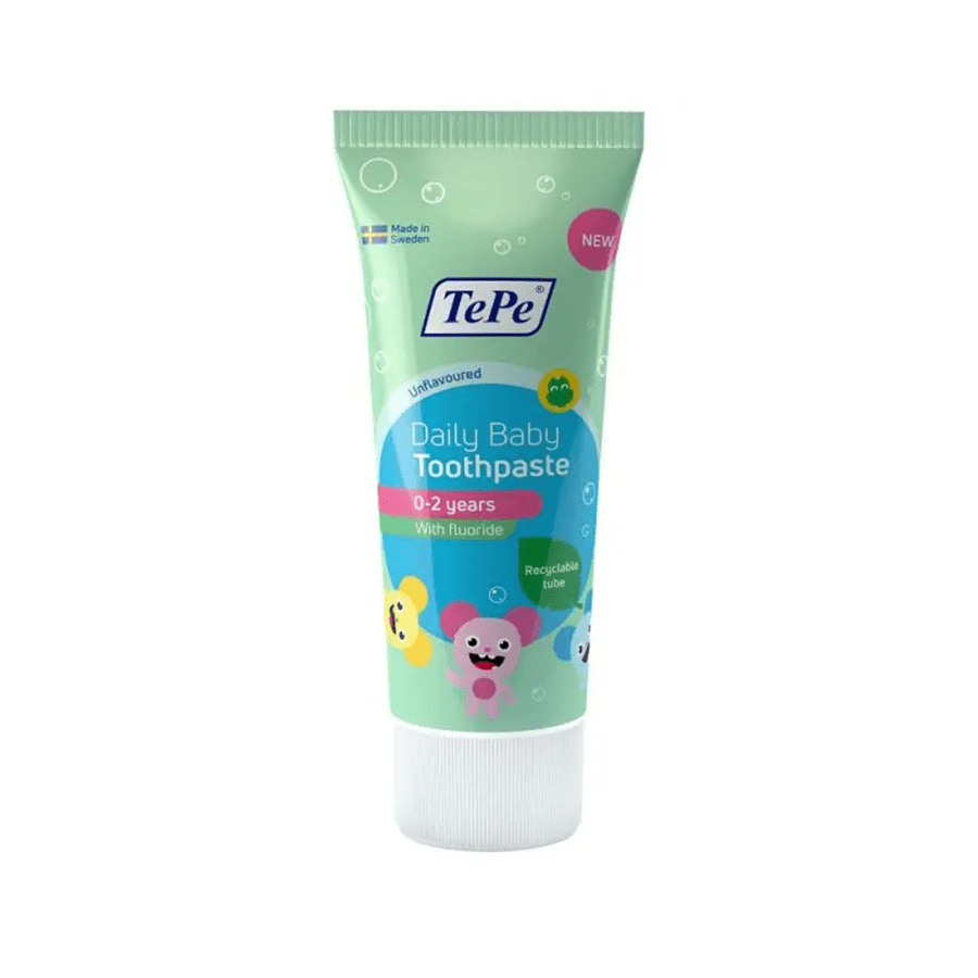 TEPE Daily Baby zobu pasta bērniem no 0-2 g.v., bez garšas, 50 ml