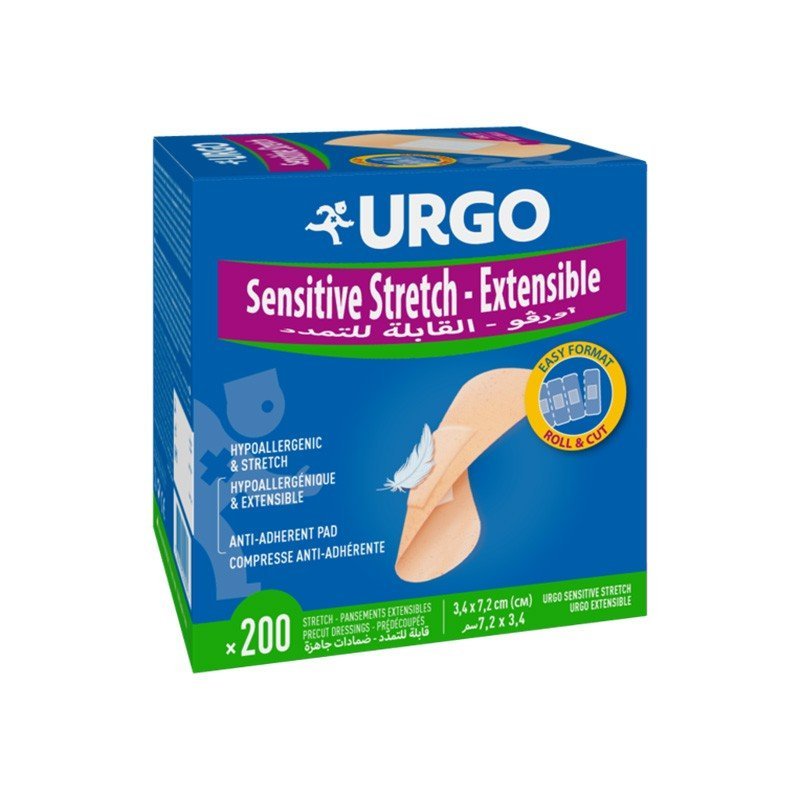 URGO Sensitive stretch - elastsed plaastrid N200
