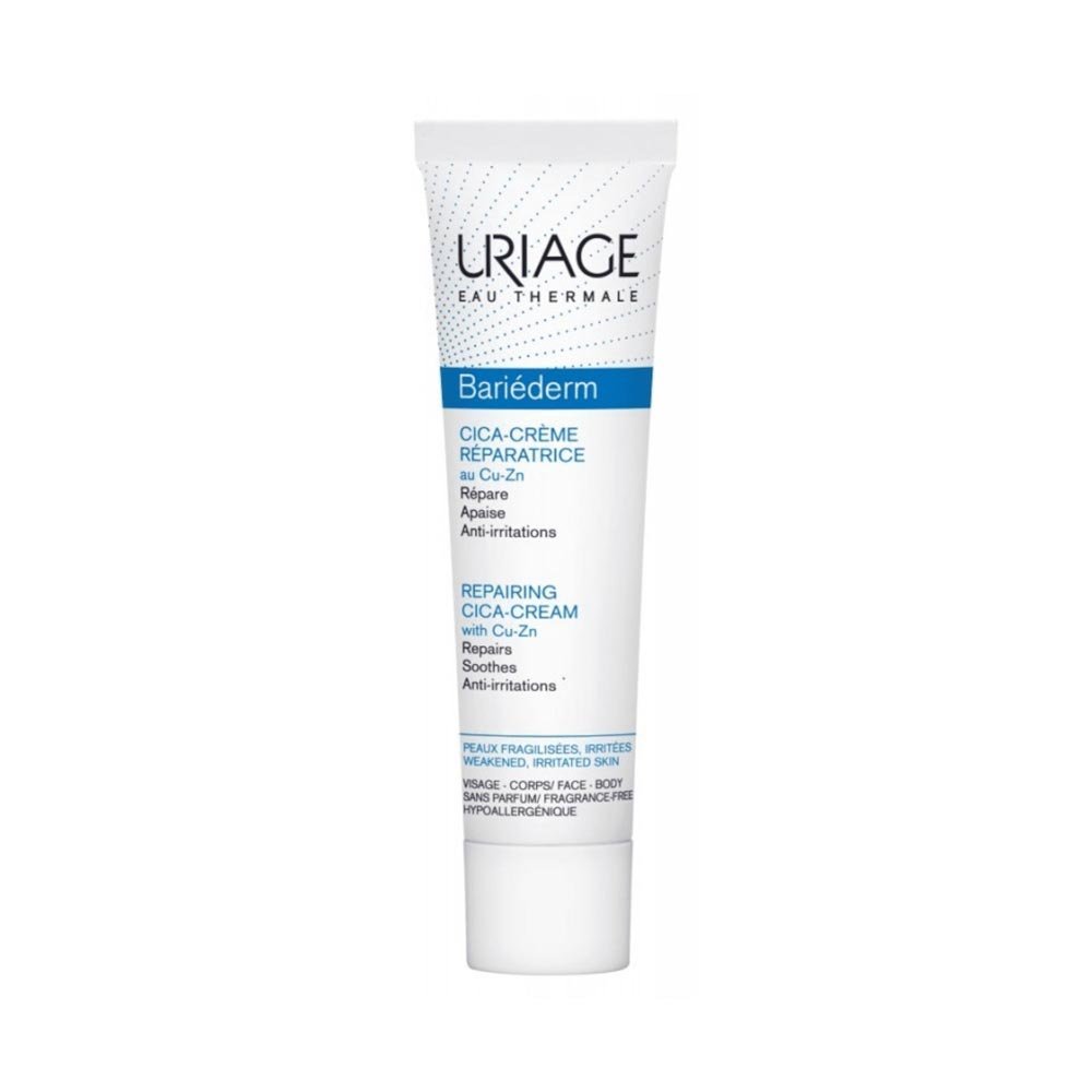 URIAGE Bariederm Cica Daily atjaunojošais krēms ar Cu-Zn 40 ml
