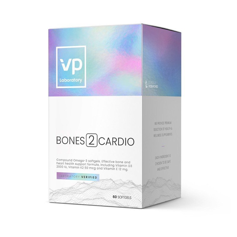 VP LABORATORY Bones 2 Cardio mīkstās kapsulas N60