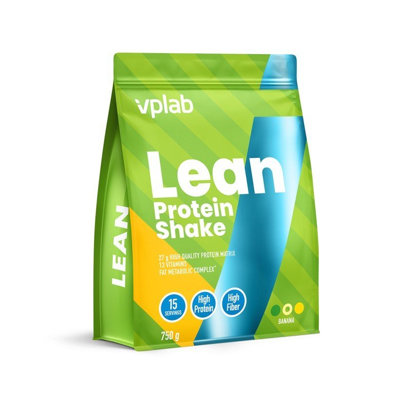 VPLAB Lean Protein Shake Banaanipulber 750 g