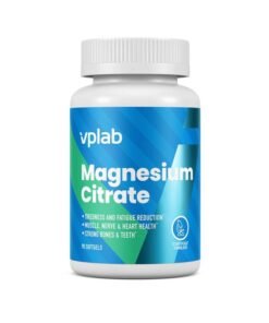 VPLAB Magnesium Citrate mīkstās kapsulas N90
