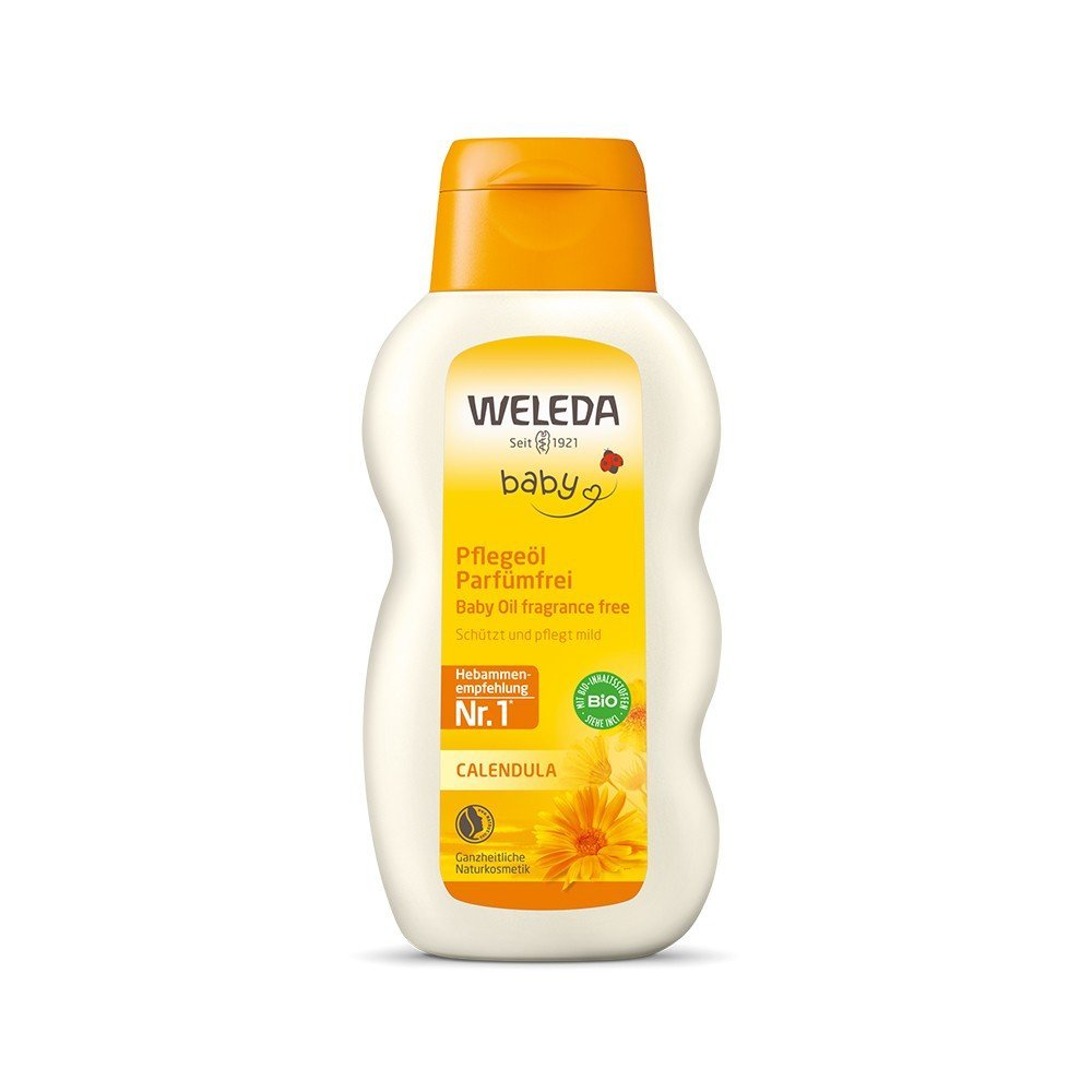 WELEDA Baby Calendula kliņģerīšu ķermeņa eļļa 200 ml