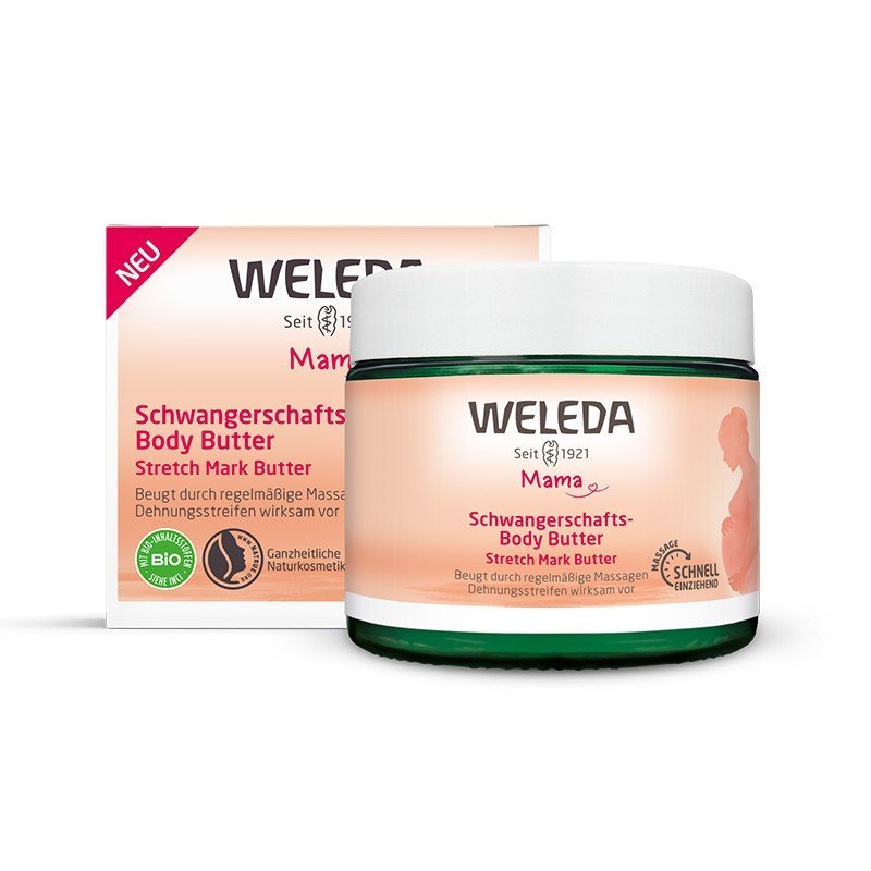 WELEDA Mama kūno sviestas nuo strijų 150 ml