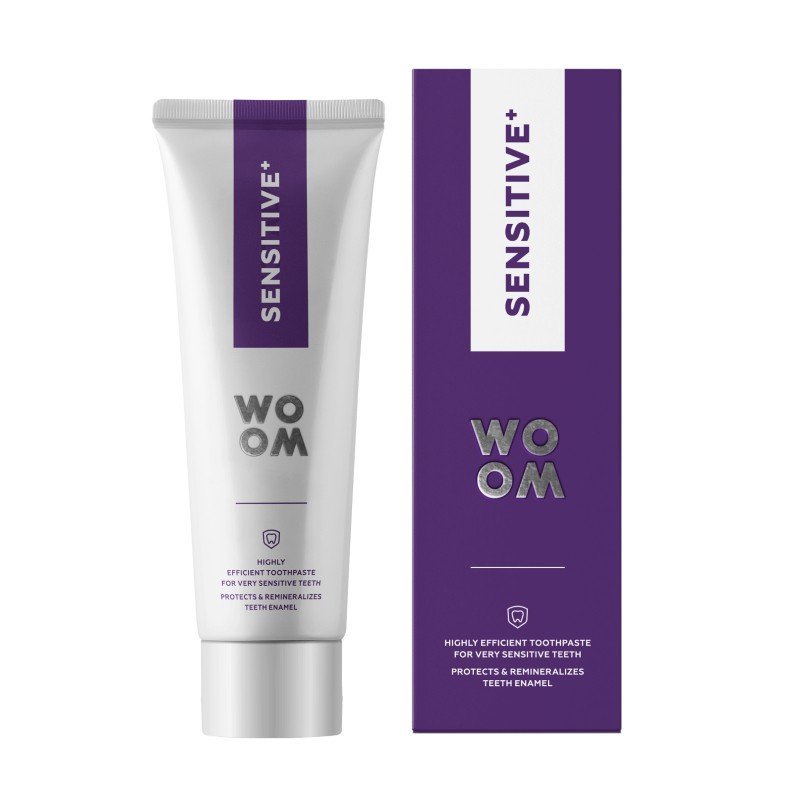 WOOM Sensitive+ dantų pasta 75 ml