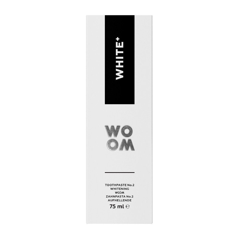 WOOM White+ dantų pasta 75 ml