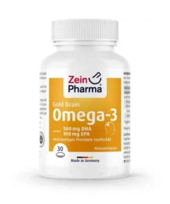 ZEINPHARMA Omega-3 Gold Brain kapsulas N30