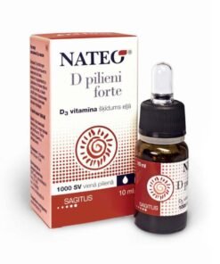 NATEO D Forte 1000 SV pilieni 10 ml